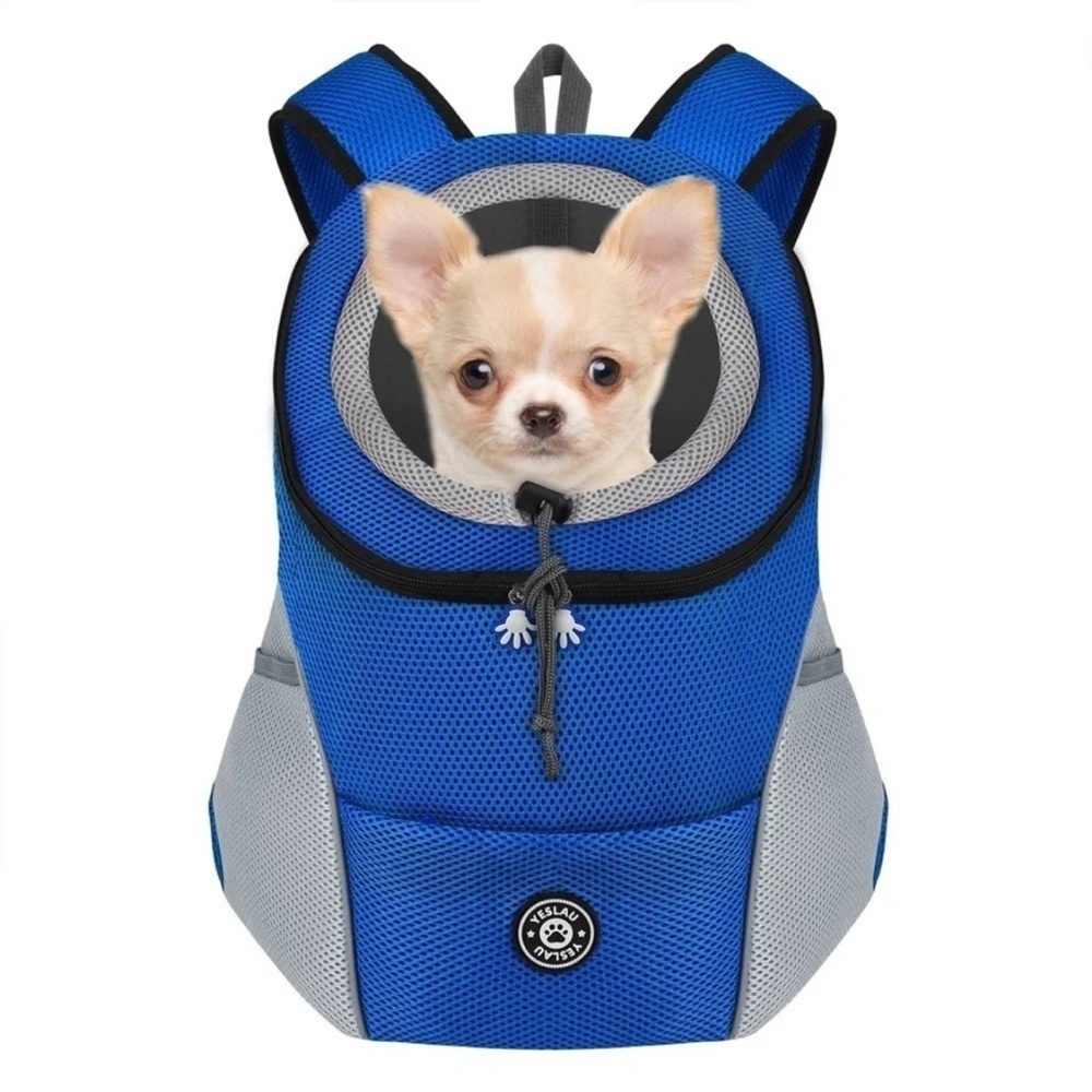 SPORT - Blue Pet Backpack Carrier
